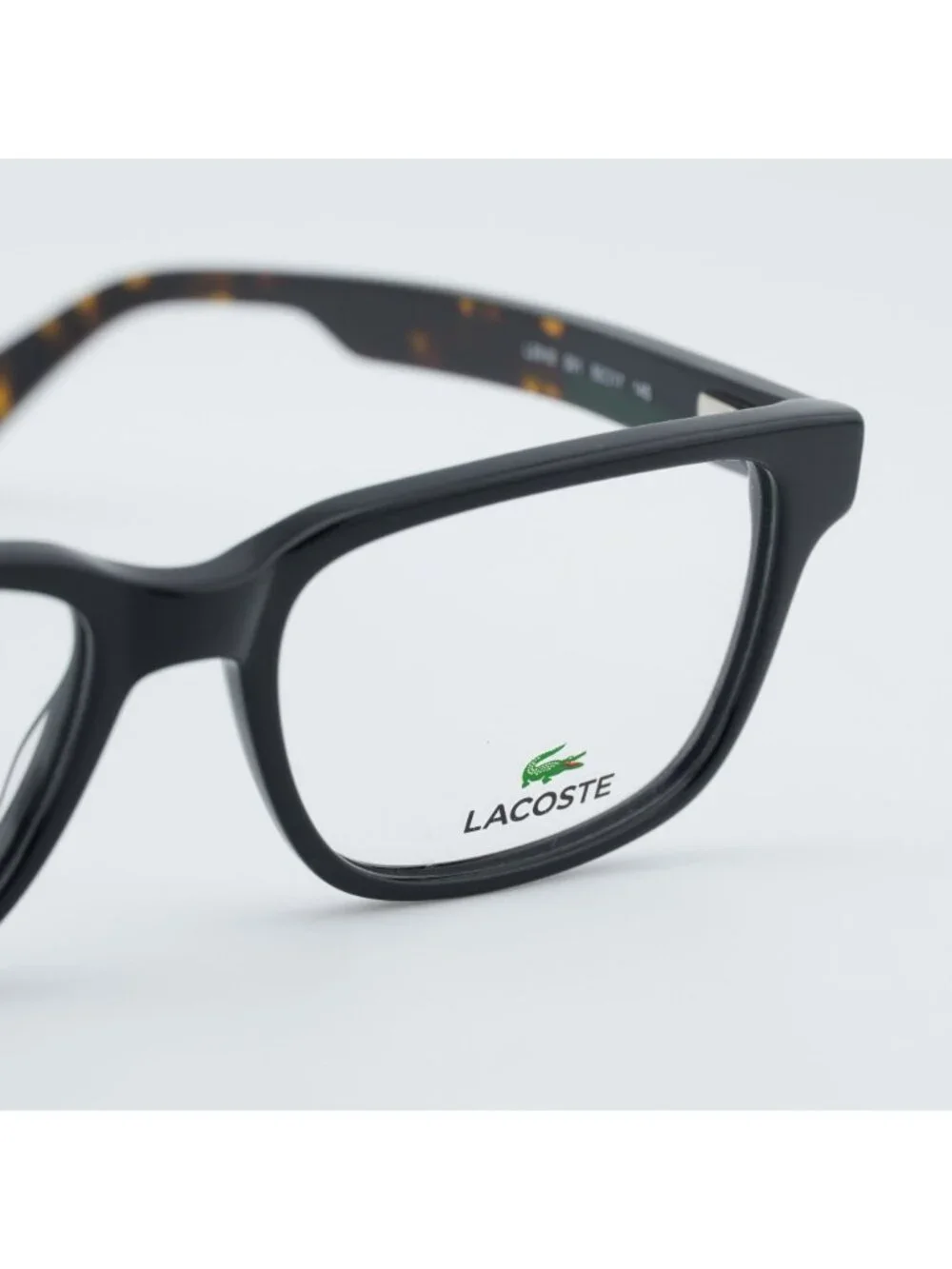 Lacoste L2910 001 Women Eyeglasses Black 55mm Rectangle Frame
